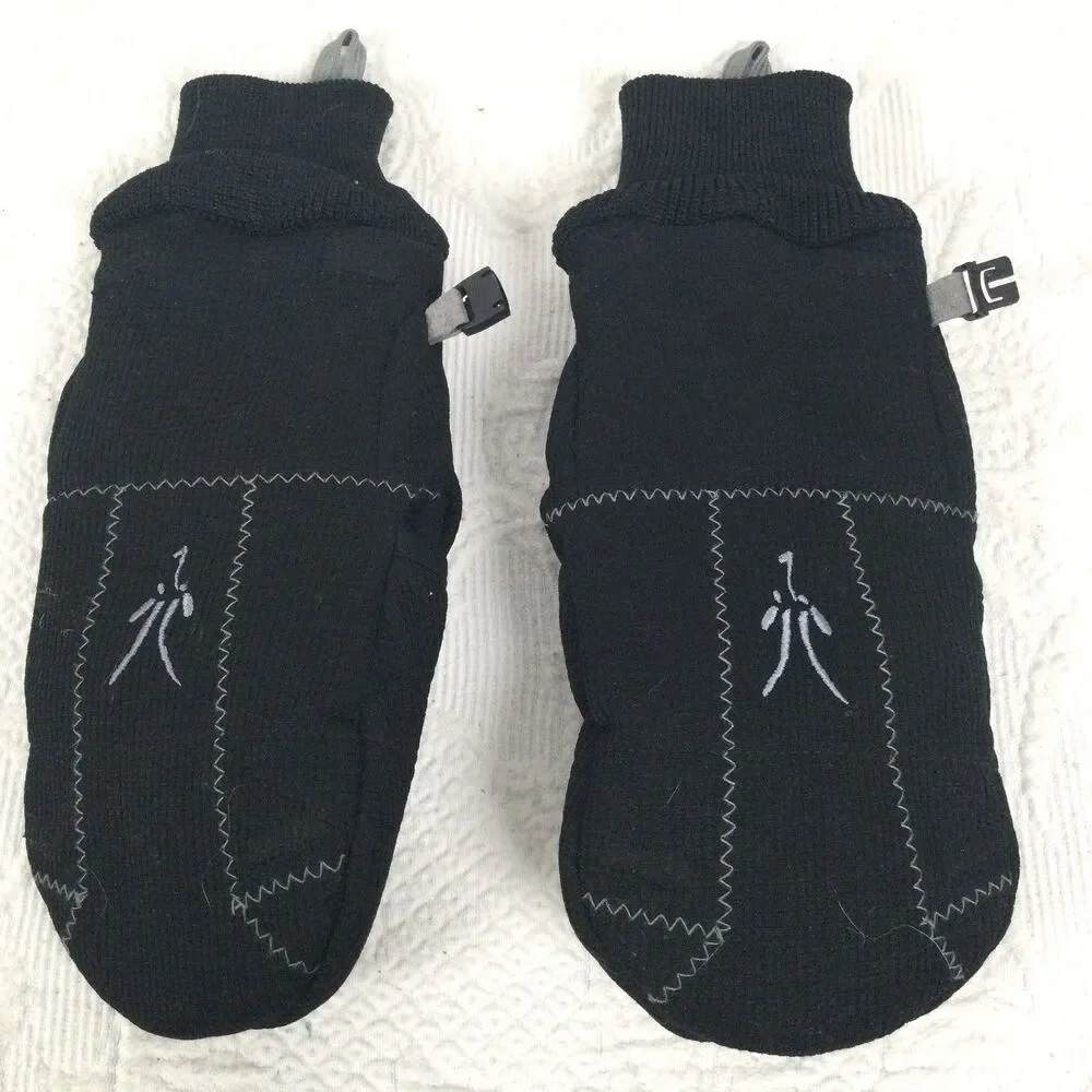 Ibex Winter Fold Down Fingerless Thunbless Convertible Mittens XS